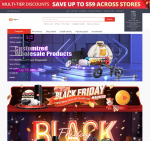 外贸跨境多语言商城源码 支持多商家入驻 一键采集功能