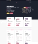 虚拟主机主题模板源码 财务主题模板源码 云虚拟主机 独立服务器 弹性云服务器