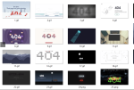 25个创意404错误页面源码-带有酷炫动画