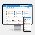 响应式手机应用下载源码_H5自适应APP应用软件下载站源码