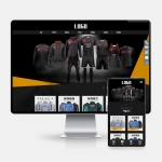 PbootCMS体育运动服装源码_H5自适应户外运动设备网站模板