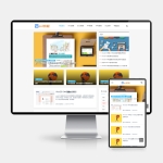 H5自适应办公资源教程网站源码 响应式办公教程网站模板源码