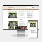 PbootCMS资讯类模板源码 历史古籍类网站源码-支持手机端和宽屏