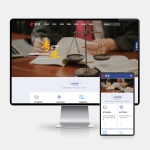 PbootCMS律师事务所网站源码 法律咨询网站模板-案件管理模块集成+在线咨询系统