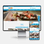 响应式汽车驾校网站源码 驾考培训网站模板-含教学管理系统+在线预约功能