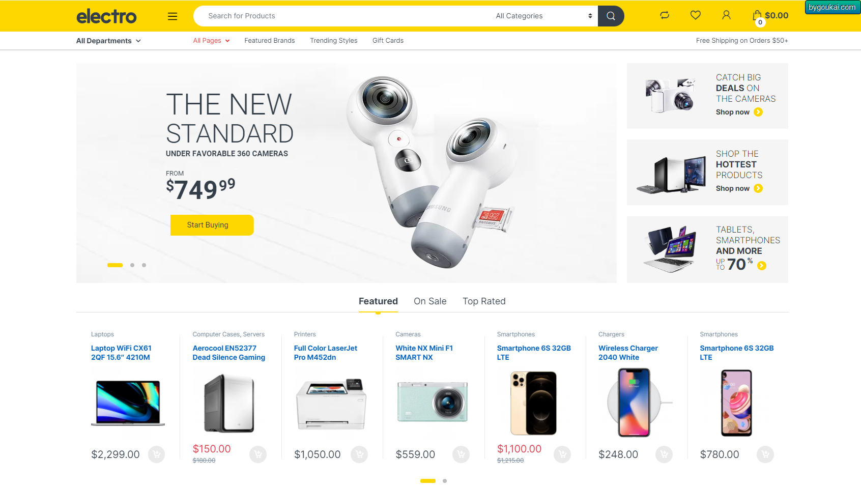 WordPress跨境电商网站模板_WooCommerce主题源码图2