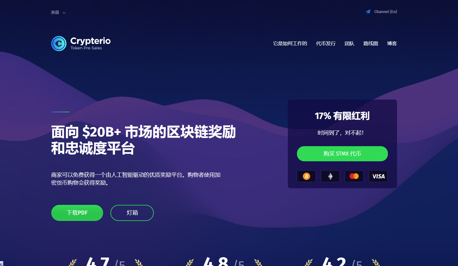 NFT加密货币模板源码 WordPress主题Crypterio图2