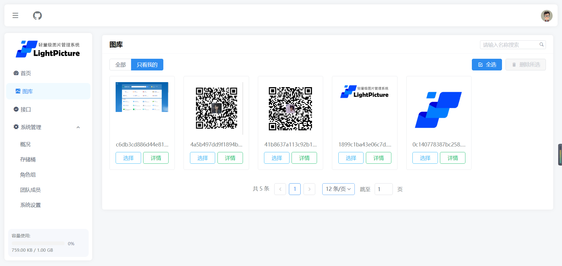 LightPicture图床系统源码-轻量级图片资源管理系统图2