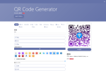 QR轻量二维码生成系统 二维码在线生成系统源码