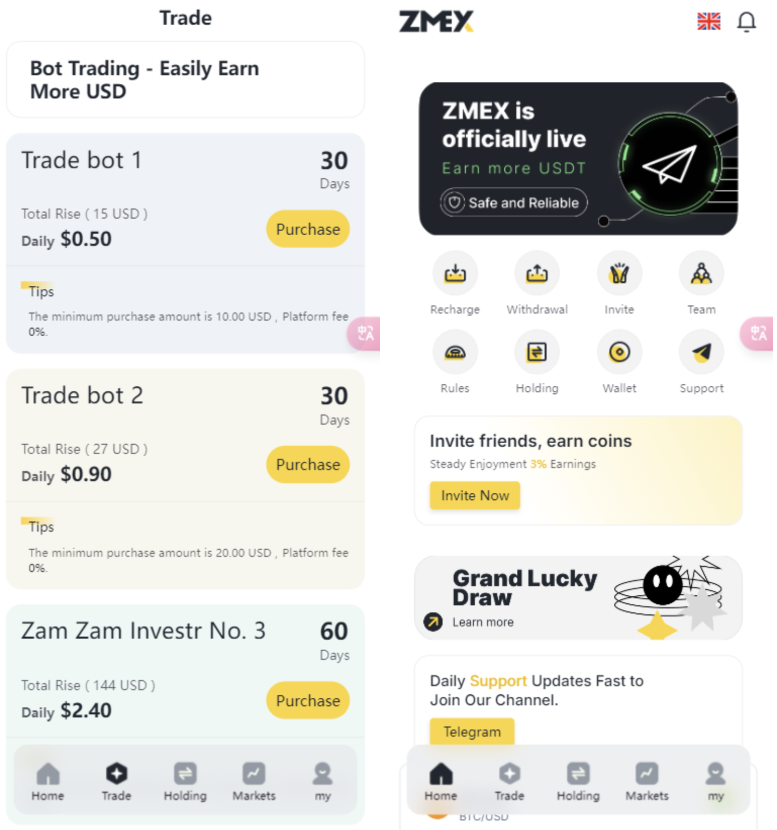 区块链ai理财投资源码-海外版ai量化系统源码图2