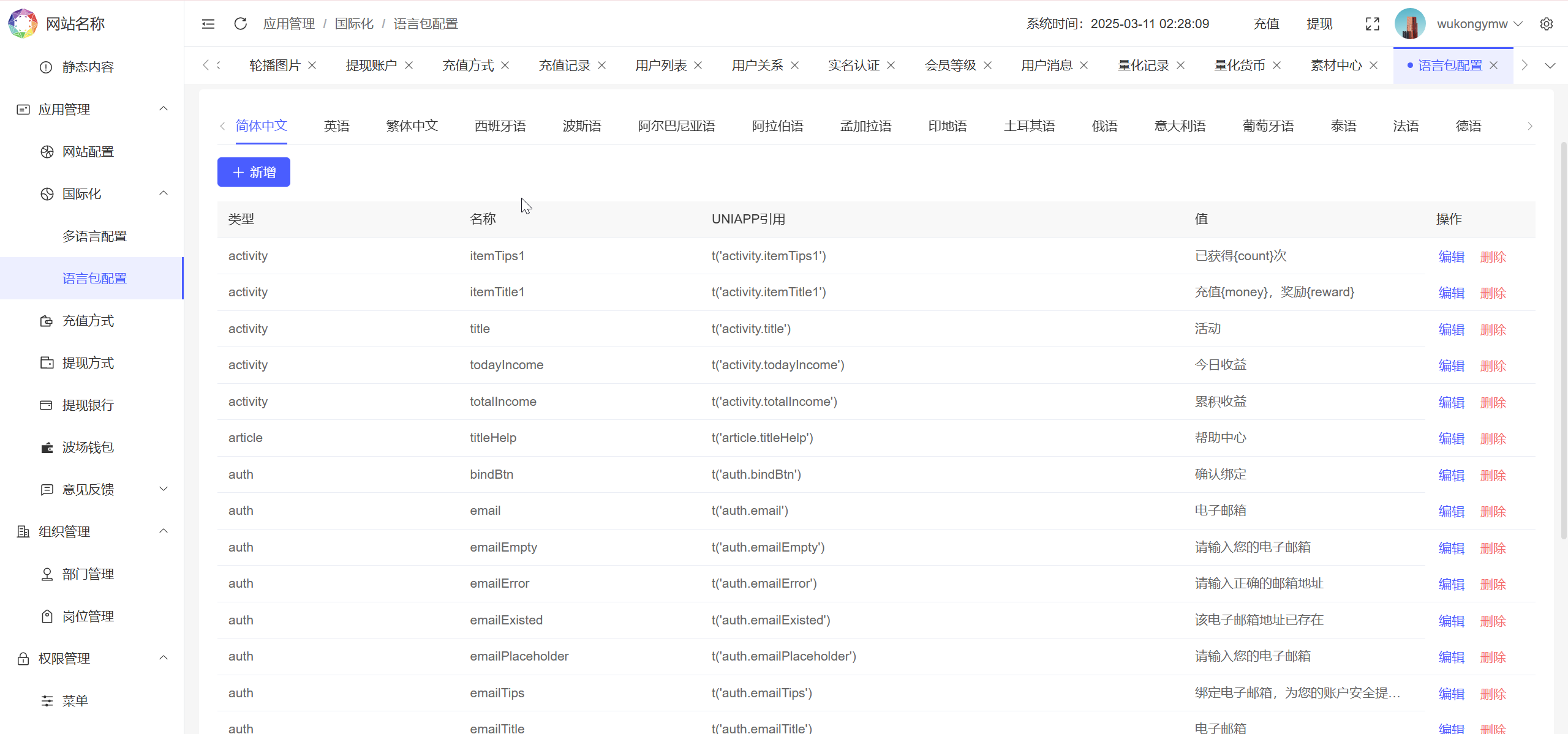 19种语言投资理财源码-多语言BDMarket量化钱包理财投资源码图10