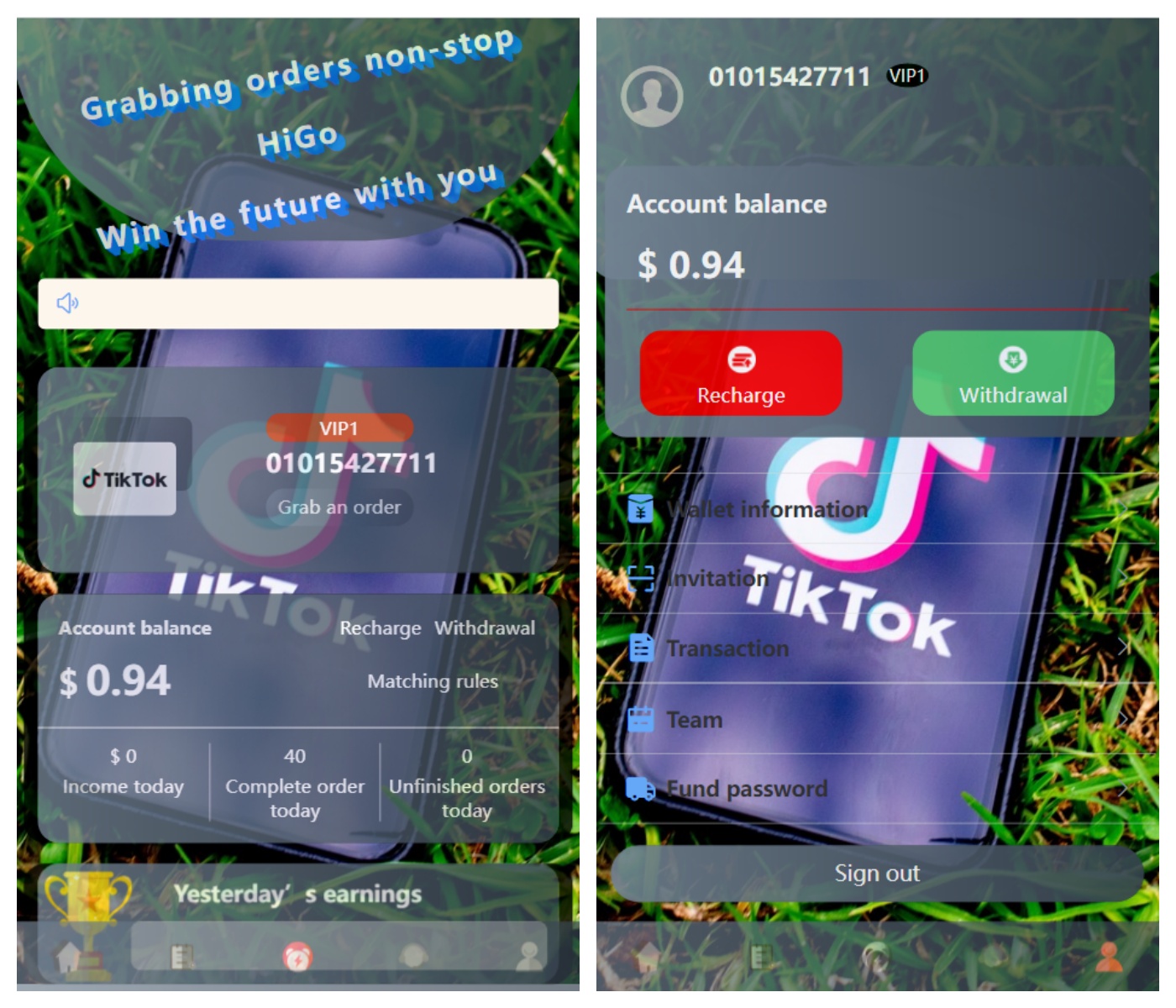 多语言抢单系统源码-海外tiktok悬赏任务系统源码图2