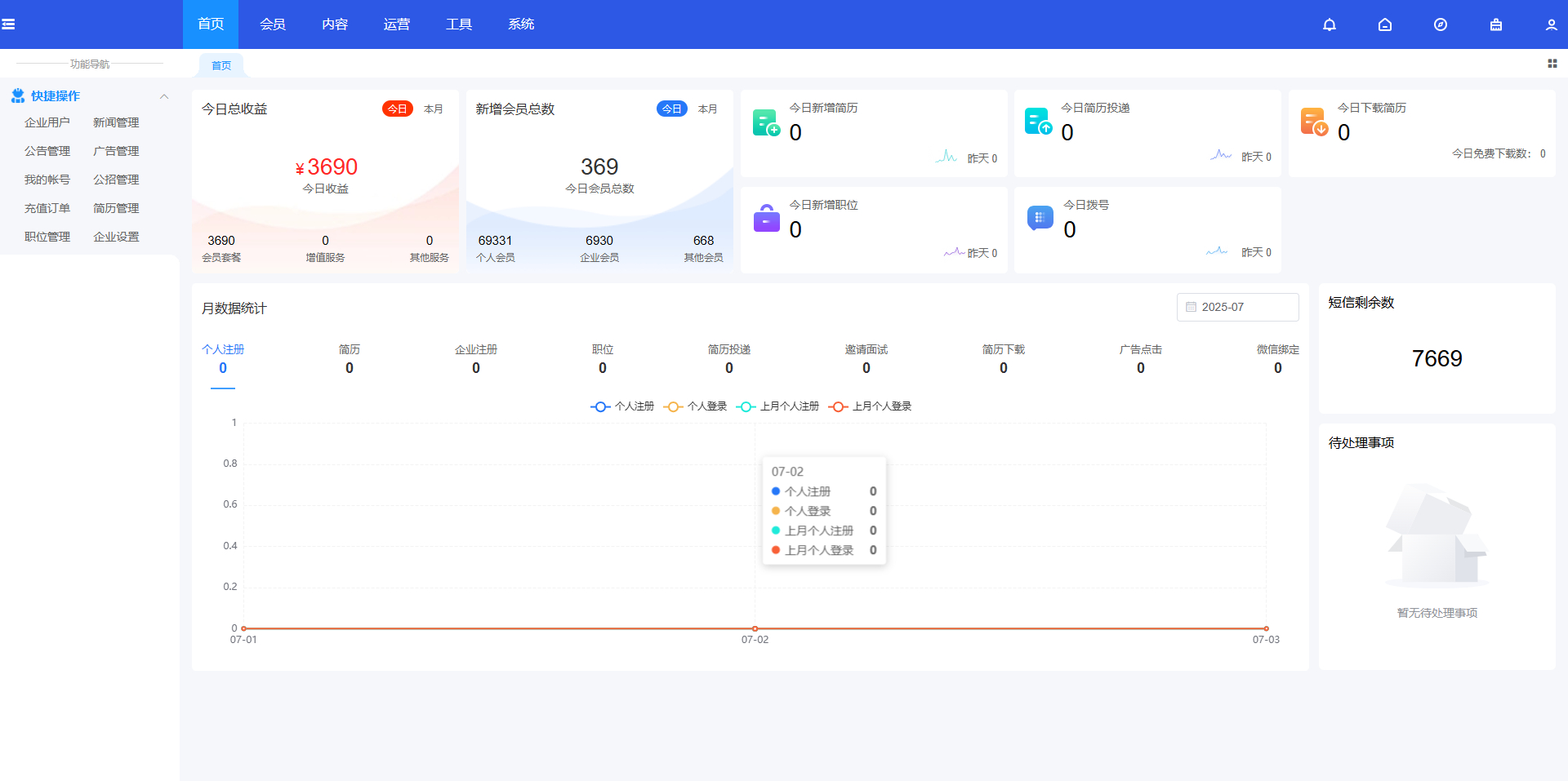招聘求职系统源码-人才招聘系统源码图3