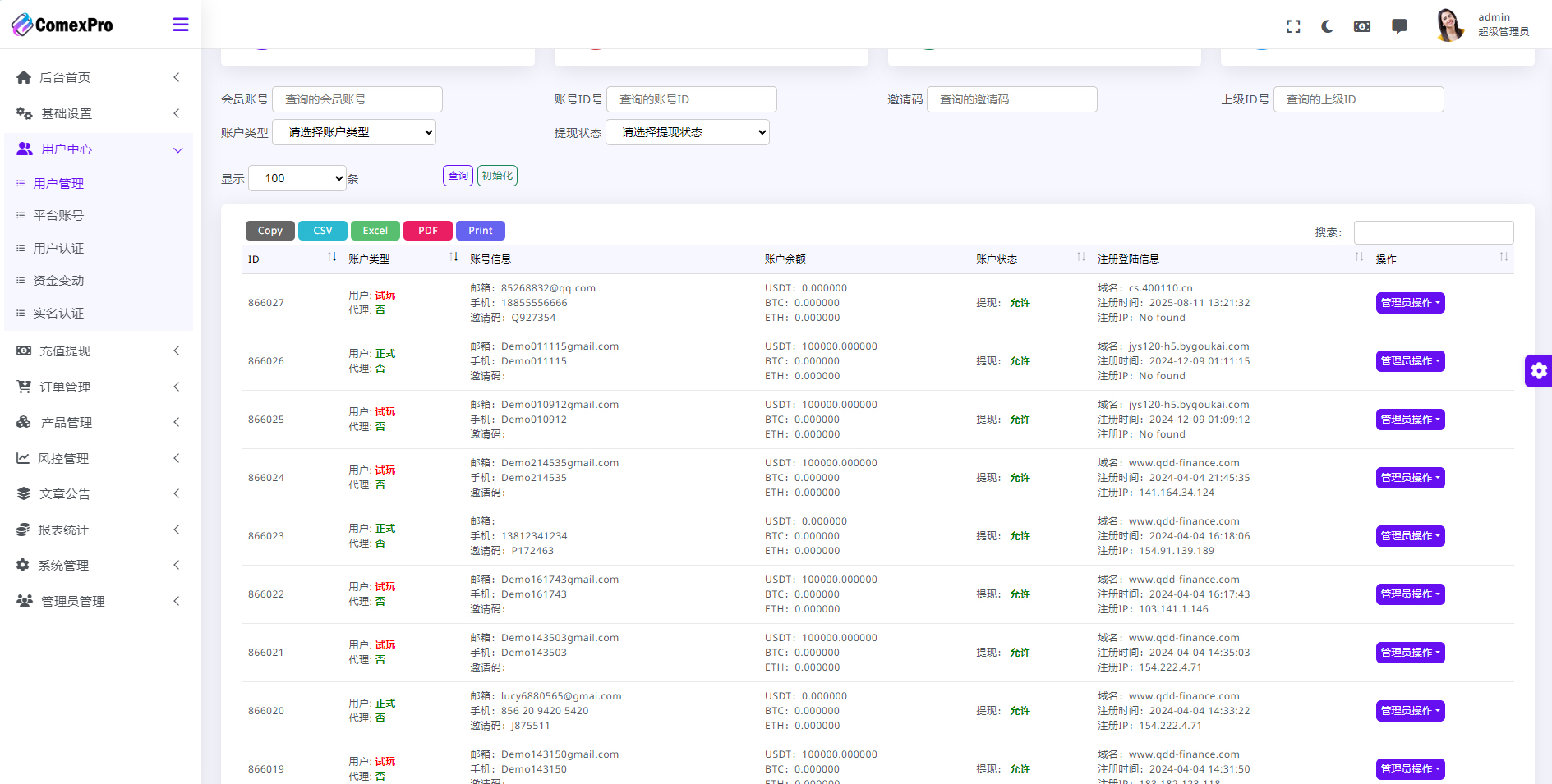 全新WealthFlow多语言加密交易所源码图3