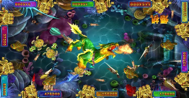 电脑版金币玩法龙宫夺宝HGE 捕鱼源码图1