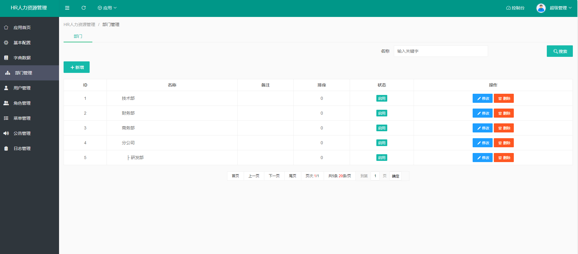 HR人力资源管理系统-员工管理系统源码图9