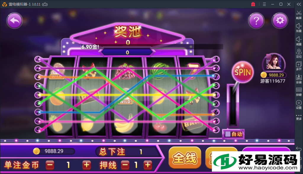 金色永利棋牌组件源码图13