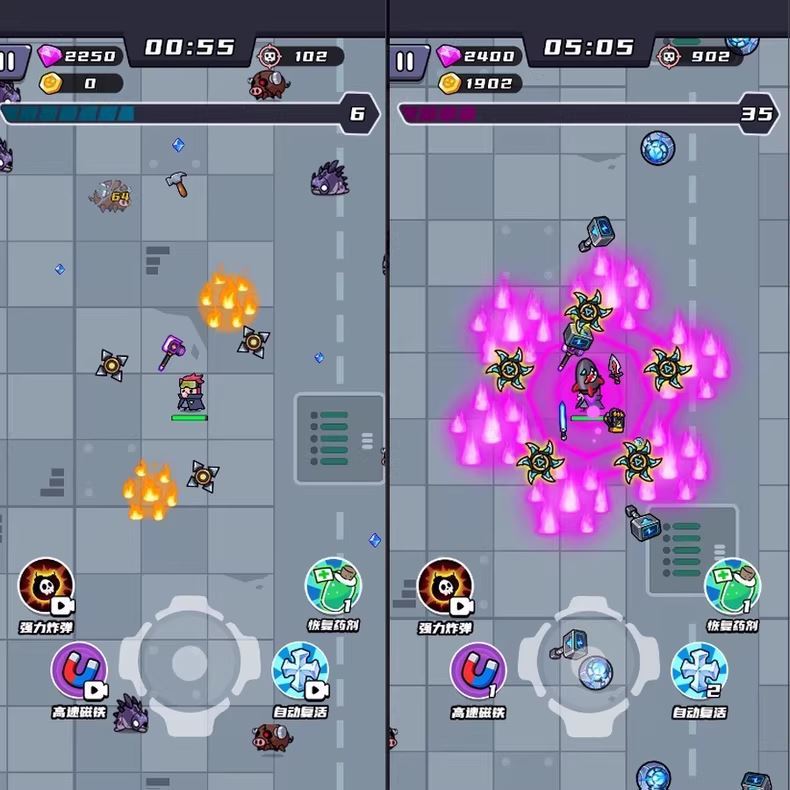 割草类微信DY小游戏源码-Cocos Creator末日特工队源码图5