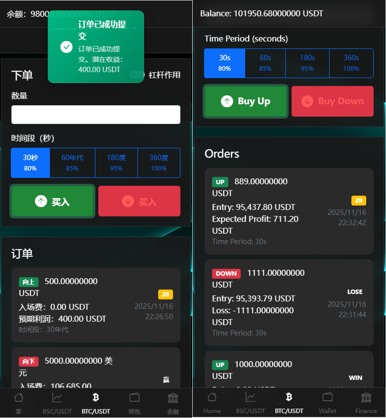 BitTong虚拟货币微交易所源码-虚拟货币投资理财源码图3