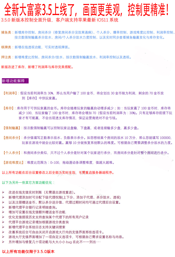 全新UGS大富豪3.5棋牌游戏源码图13