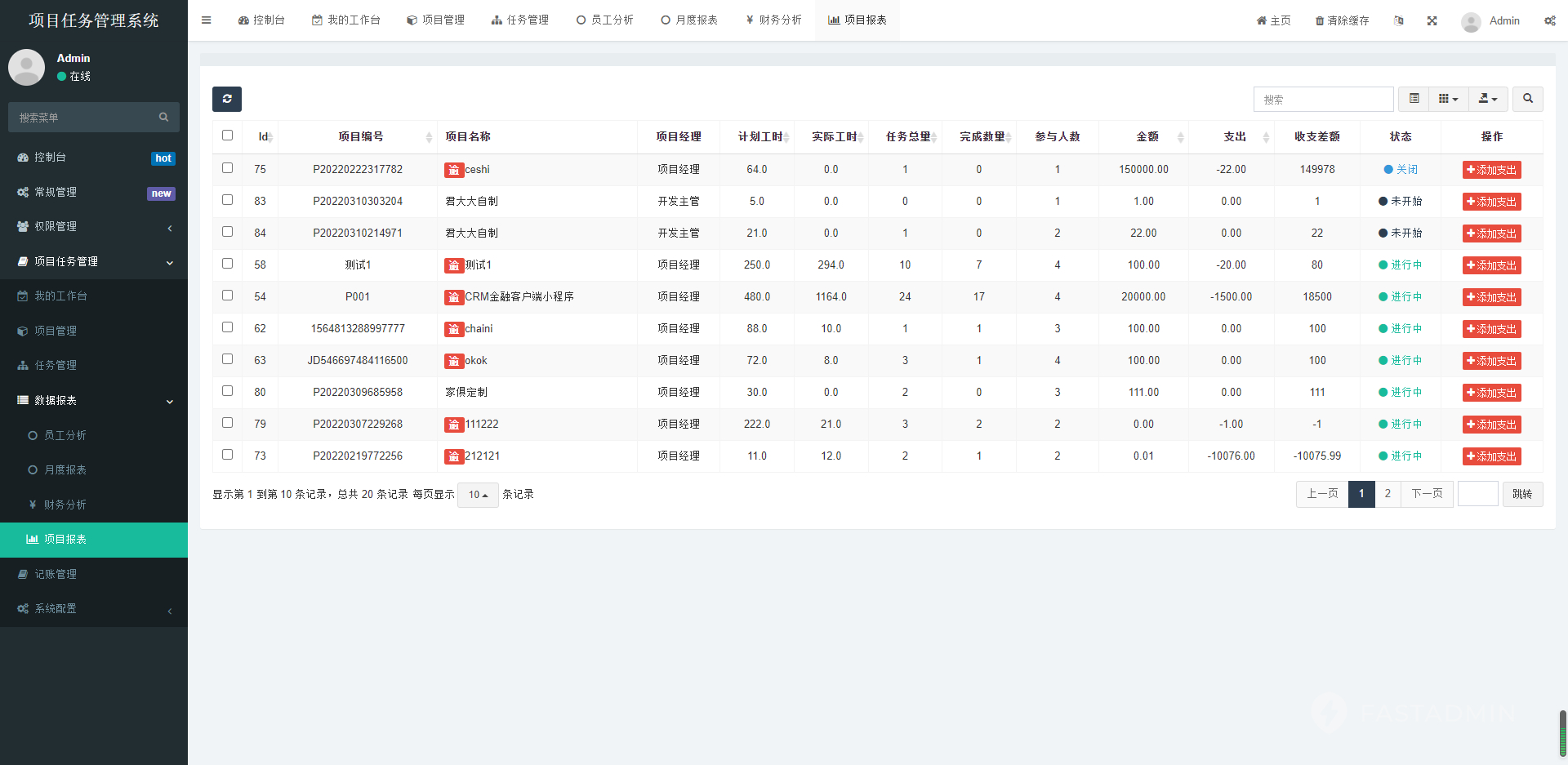 私有化项目任务系统源码图8