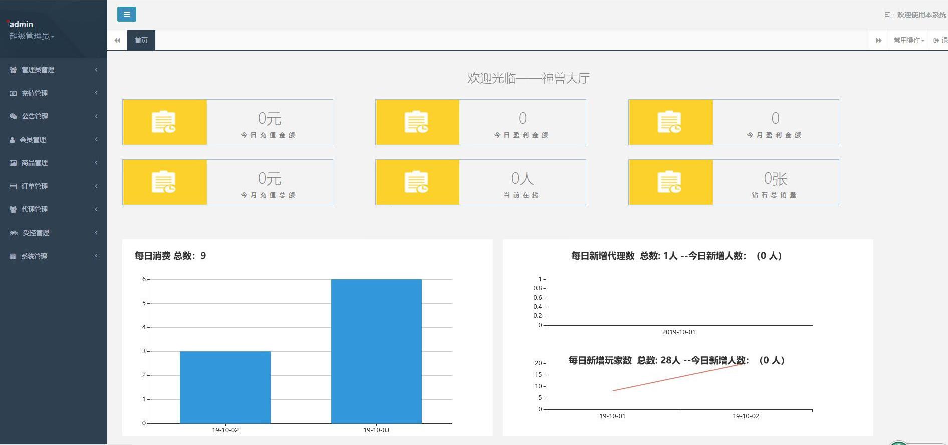 神兽大厅俱乐部房卡源码图10