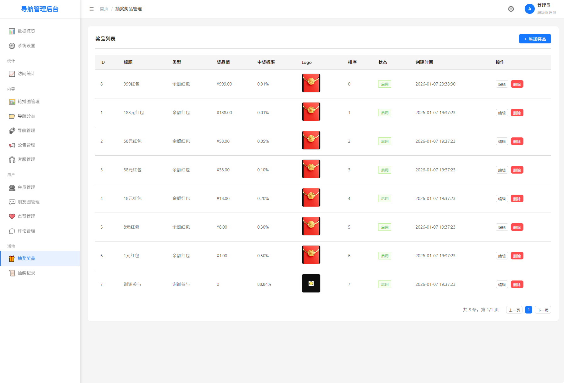 全新导航系统源码图3